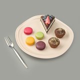 Evidea Kitchen Bloom Servis Tabağı - Krem - 29 cm 