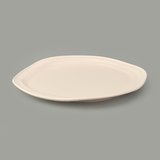 Evidea Kitchen Bloom Servis Tabağı - Krem - 29 cm 