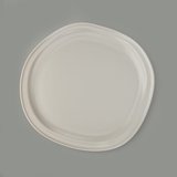 Evidea Kitchen Bloom Servis Tabağı - Gri - 29 cm 