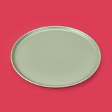 Evidea Kitchen Nordic Servis Tabağı - Yeşil - 28 cm