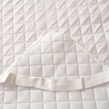 Evidea Soft Nando Basic Lastikli Alez - Beyaz - 100x200 cm
