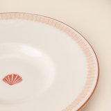 Evidea Kitchen Midye Çay Tabağı - Renkli