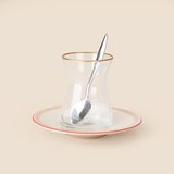 Evidea Kitchen Midye Çay Tabağı - Renkli