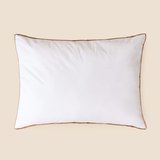 Evidea Soft Dar Dokumalı Mikrojel Yastık - Beyaz - 45x65 cm