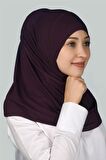 Hazır Türban Pratik Eşarp Tesettür Hijab - Namaz Örtüsü