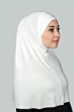 Hazır Türban Pratik Eşarp Tesettür Hijab - Namaz Örtüsü (XL)