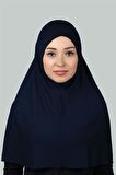 Hazır Türban Pratik Eşarp Tesettür Hijab - Namaz Örtüsü (XL)