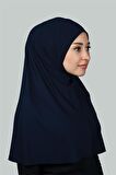 Hazır Türban Pratik Eşarp Tesettür Hijab - Namaz Örtüsü (XL)