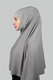 Hazır Türban Peçeli Pratik Eşarp Tesettür Nikaplı Hijab - Namaz Örtüsü Sufle (3XL)