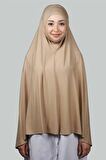 Hazır Türban Peçeli Pratik Eşarp Tesettür Nikaplı Hijab - Namaz Örtüsü Sufle (5XL)