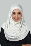 Hazır Türban Büzgülü Pileli Pratik Eşarp Tesettür Hijab - Namaz Örtüsü