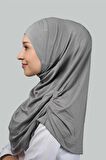 Hazır Türban Büzgülü Pileli Pratik Eşarp Tesettür Hijab - Namaz Örtüsü