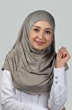 Hazır Türban Büzgülü Pileli Pratik Eşarp Tesettür Hijab - Namaz Örtüsü