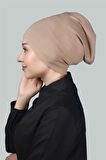 Hazır Pratik Geçmeli Uzun Boru Tesettür Bonesi