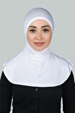 Kadın Tesettür Pratik Boyunluklu Hijab - Sporcu Bone