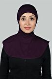 Kadın Tesettür Pratik Boyunluklu Hijab - Sporcu Bone