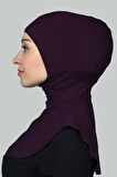 Kadın Tesettür Pratik Boyunluklu Hijab - Sporcu Bone