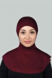 Kadın Tesettür Pratik Boyunluklu Hijab - Sporcu Bone