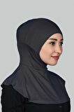 Kadın Tesettür Pratik Boyunluklu Hijab - Sporcu Bone