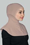 Kadın Tesettür Pratik Boyunluklu Hijab - Sporcu Bone