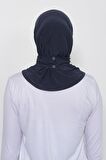 Çıtçıtlı Hazır Eşarp Hijap