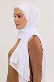 Hazır Lüks Pratik Hijablı  Şifon Şal