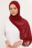 Hazır Lüks Pratik Hijablı  Şifon Şal