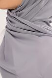 Hazır Lüks Pratik Hijablı  Şifon Şal