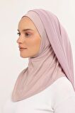 Hazır Lüks Pratik Hijablı  Şifon Şal
