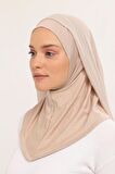 Hazır Lüks Pratik Hijablı  Şifon Şal