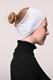 Kadın Penye Dikişsiz Tesettür Bandana Bone Spor Saç Bandı
