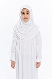 Çocuk Namaz Elbisesi- Kaşkorse Pratik Başörtülü