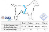SILKY - Erkek köpekler için Çiş Bel Bandı  / Yıkanabilir   ( Lacivert - Medium )
