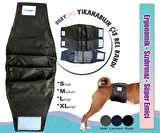 SILKY - Erkek köpekler için Çiş Bel Bandı / Yıkanabilir   ( Haki - XLarge )
