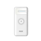 Phixi Basic PW11 10000mAh 10W Kablosuz Şarj Cihazı - Wireless Powerbank - 2 USB Port - LED Gösterge - Taşınabilir Şarj Cihazı