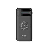 Phixi Basic PW11 10000mAh 10W Kablosuz Şarj Cihazı - Wireless Powerbank - 2 USB Port - LED Gösterge - Taşınabilir Şarj Cihazı