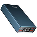 Phixi Ultimate UP65 15000mAh 100W Süper Hızlı Şarj Cihazı  - Laptop Şarj Edebilir Powerbank - 2 USB 2 PD Port - Dijital Ekran - Taşınabilir Şarj Cihazı