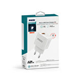 PHİXİ PCH242M FORCE AKIM KORUMALI 2.1A MİCRO USB KABLOLU ŞARJ CİHAZI