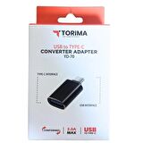 TORİMA USB/TYPE-C DÖNÜŞTÜRÜCÜ ADAPTÖR