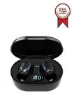 E7s Bluetooth Kulaklık Extra Bass Hd Ses Çift Mikrofon Universal Kablosuz Kulaklık Siyah