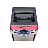 KTS-822S Ledli Kumandalı Bluetooth Hoparlör Usb-Tf-Fm Radyo
