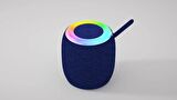 Torima D10 Taşınabilir Rgb Ledli Bluetooth Hoparlör Usb-Fm Radyo Açık Mavi