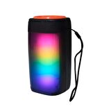GTS-1732 Rgb Ledli Bluetooth Hoparlör Usb-Tf-Fm Radyo