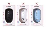 Torima TM-12 Ergonomik Rgb Işıklı Kablosuz Beyaz Optik Mouse