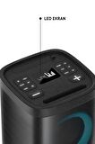 Torima D18 Taşınabilir Kablosuz Bluetooth Hoparlör Siyah