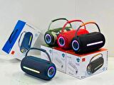 Torima Booms Box 360 Taşınabilir Rgb Ledli Bluetooth Hoparlör Usb-Tf Siyah