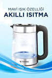Torima TY-083-18X29A Cam Ledli Kettle 1500W 1.8L Su Isıtıcı