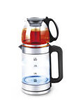 Torima TY-S888-049 Cam Çay Makinesi Kettle Ledli 1500W 1.8L Su Isıtıcı