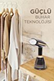Torima  KY-003 Siyah Taşınabilir Seyahat Boy Dikey Buharlı Ütü