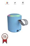 Torima D24 Mavi SD/USB Girişli Taşınabilir Bluetooth Hoparlör